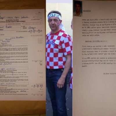 Je  li  srpski  grafit  u  centru  Gospića, smeće, lipo  ili  lepo ?
