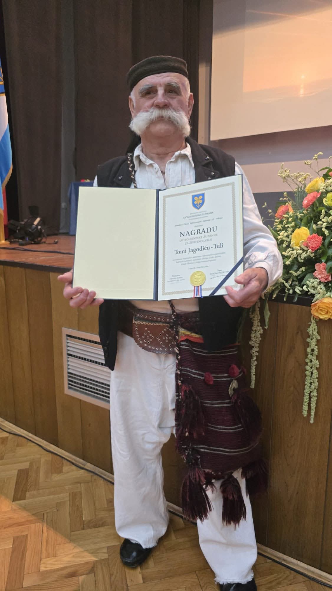 Prvom brku Like nagrada za životno djelo