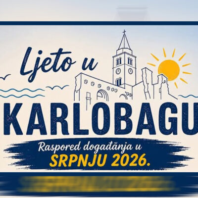 Ljeto u Karlobagu 2026. donosi bogat program: koncerti, ribarska fešta, Lička seljačka tržnica i kreativne radionice